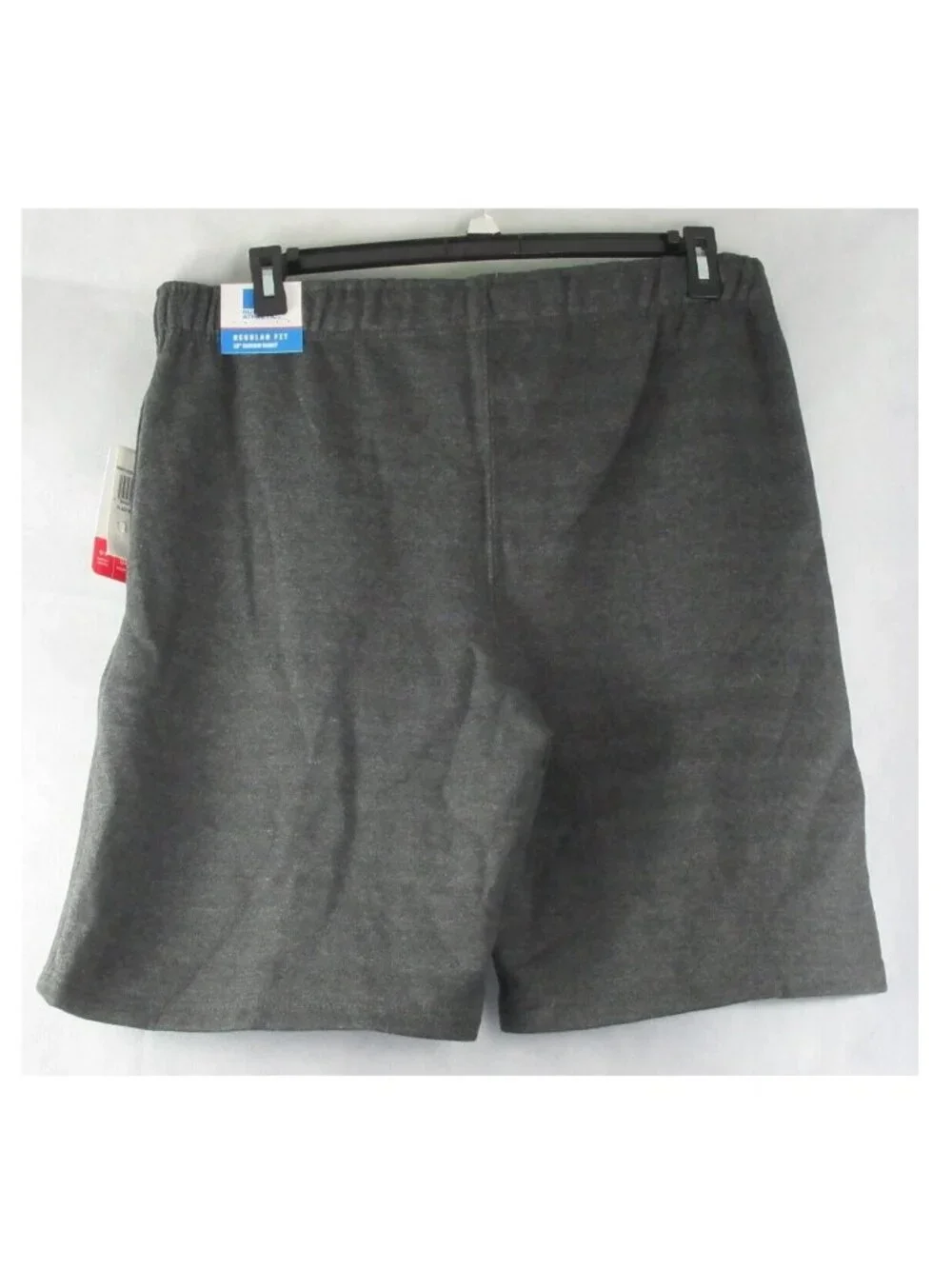 Russel Athletic Men's Fleece Drawstring Sweat Shorts, Charcoal Heather Gray, S